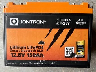 baterie Liontron Lithium LiFePO4 150 Ah