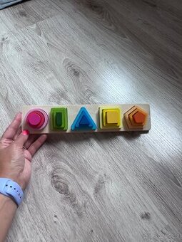 Montessori vkládací hračka / skládačka