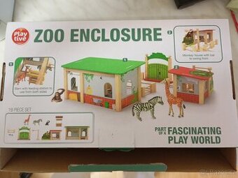 Drevena zoo - enclosure Playtive