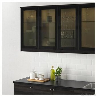 IKEA Metod- JUTIS skleněné dveře kuchyňské - 40x80-nové