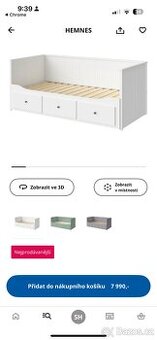 Postel IKEA Hemnes, jako nova