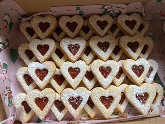 Vánoční linecké cukroví