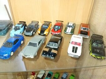 Sbírka aut rychle a zběsile 1:43