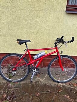Horský bicykl – červený, plně funkční