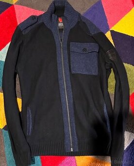 STRELLSON PÁNSKÝ ELEGANTNÍ SLIM KRÁSNÝ SVETR PODZIM-ZIMA XL