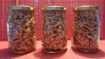 Prodám sterilované vyloupané ořechy