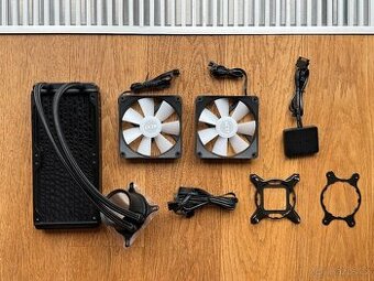 Vodní chlazení NZXT KRAKEN 240 RGB s LCD displejem