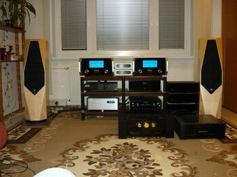 ELECTROCOMPANIET, 3.pásmo, repro BASOVE Eton, PAD,Cinch,USB