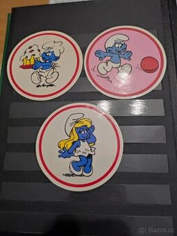 Retro samolepky šmoulové