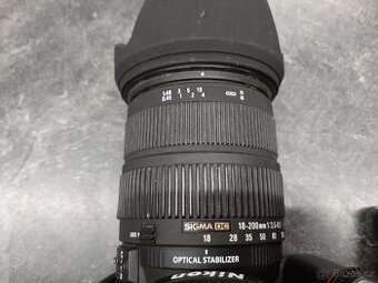 Objektiv Sigma  DC 18-200mm pro Nikon