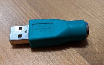 Redukce USB na PS/2 – pro klávesnici nebo myš