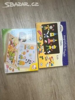 Magnetické puzzle + kreativní sada 3+