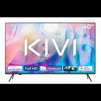 40"Televize KIVI Smart TV Black