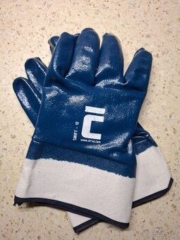 Pracovní rukavice celomáčené v nitrilu - 30 párů