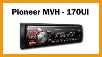 PIONEER MVH-170UI , USB , MP3 , AUX....
