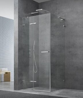 Sprchový kout 80 x 90 x 195-8mm skla - luxus- nový