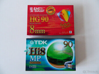 Kazety do analog. videokamery