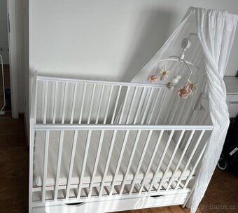 Postýlka s matrací