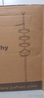 Teleskopický regál do sprchy