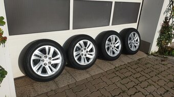 Orig. kola Hyundai 5x114,3, letní pneu 205/60R16