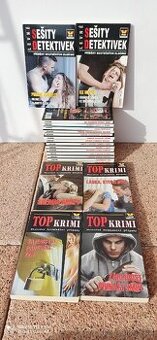 21knih detektivek (TOP STAV) ks 20kč