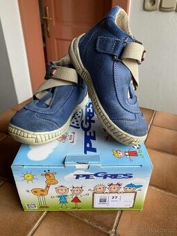 Chlapecké kožené polobotky vel. 27