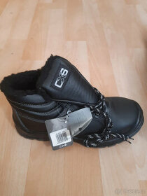 Nová Pracovní obuv CXS NICKEL S3, zimní, černá, vel. 45