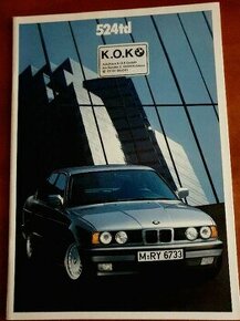 BMW 5 (E34) - 1988 - Prospekt - VÝPRODEJ - 1