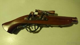 Zapalovač bambitka pistole replika křesadlovka