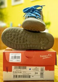 Celoroční boty Superfit, velikost 24, šedo modré