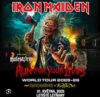 Iron Maiden Lístky Praha