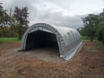 Plachtová hala 6,1 × 3,1 × 9,2 m – Česká výroba