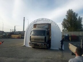 Plachtová hala R20-16 (6 x 11 m) – Garáž, sklad, přístřešek