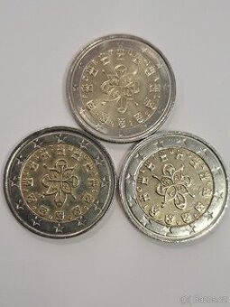 Mince 2 euro Portugalsko