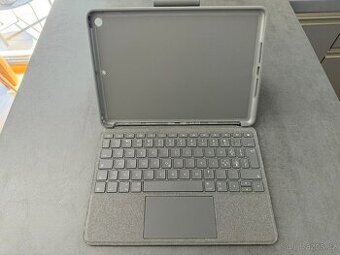 Logitech pouzdro pro Apple iPad 7. & 8 gen. UK šedá
