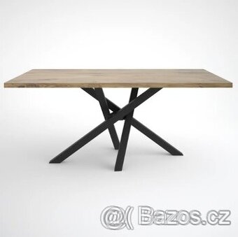 Kovová noha ke stolu Pavouk 72 cm loft, základna stolu