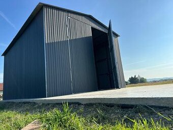 Plechová garáž 5x6m - 1