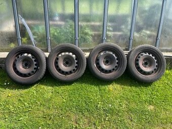 Disky 5x100 s pneu Dunlop 205/55/16