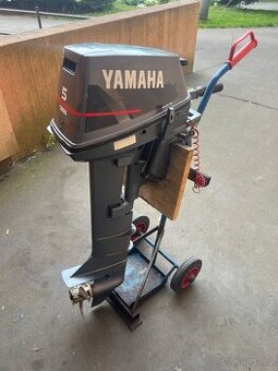 Lodni motor Yamaha 5 (8)hp 2t 2valec, dlouha noha