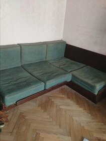 Gauč rozkládací r 1950,úložný