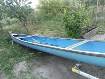 Kanoe 7 metrové + trailer