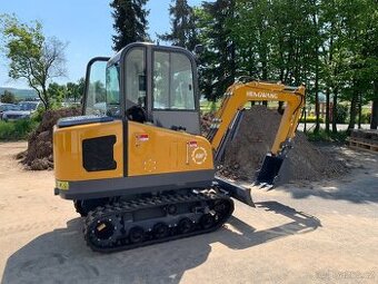 Nový stroj HW25 - pásové minirypadlo 1,85 t