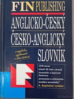 Studijní anglicko-český, česko-anglický slovník - 1
