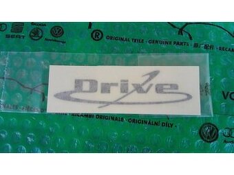 nápis DRIVE černý Škoda Octavia I (1U) 1U0853431T 4AL