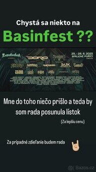 Basinfest vstupenka - 1