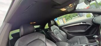 Sline kozene sedacky sedadla audi A5 coupe interier