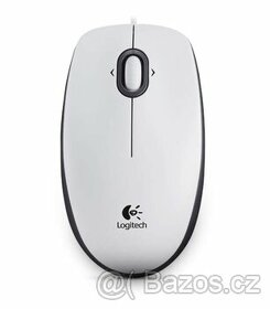 LOGITECH M100 WHITE OPTICKÁ MYŠ