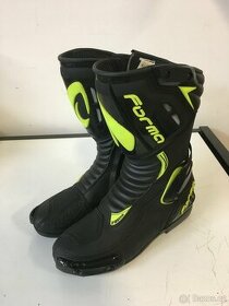 72. Moto boty FORMA FRECCIA černo/fluo žluté 43