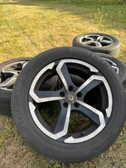 Prodám alu sadu Dotz s letními pneu 225/55/17