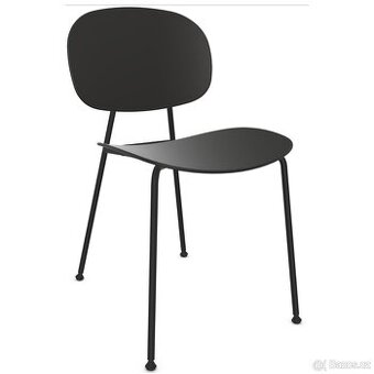 Moderní černá židle Tondina